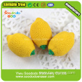 lemon eraser fancy design as stationery